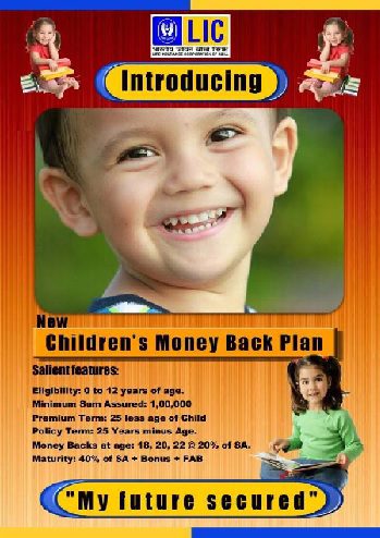 LIC's New Children's Money Back Plan