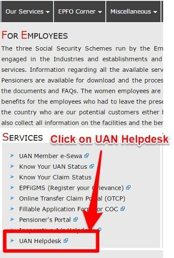 UAN Helpdesk