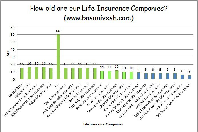 Age of Life Insurance Companies