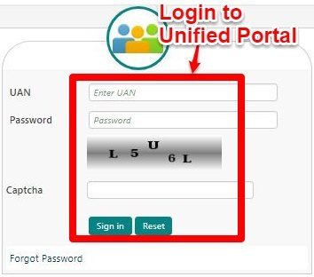 Login to EPF Unified Portal