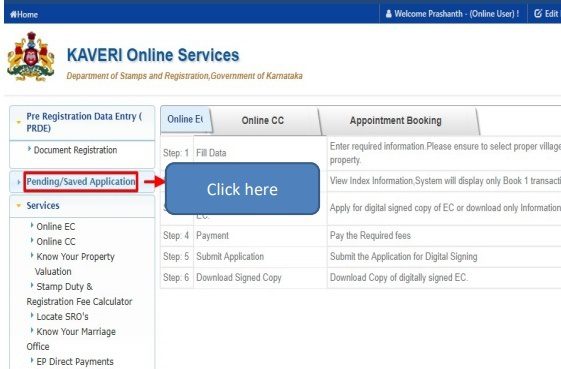 Ec Application Online