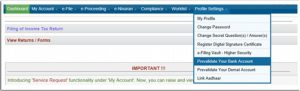 Pre-Validate Bank Account to receive Income Tax Refund