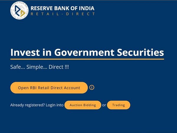 RBI Retail Direct - Bank FDs Vs Govt Bonds